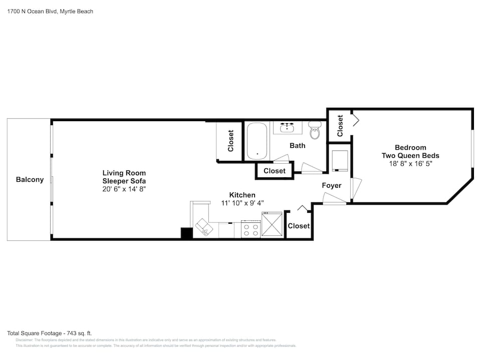 Atlantica 554 1 Bedroom Condo