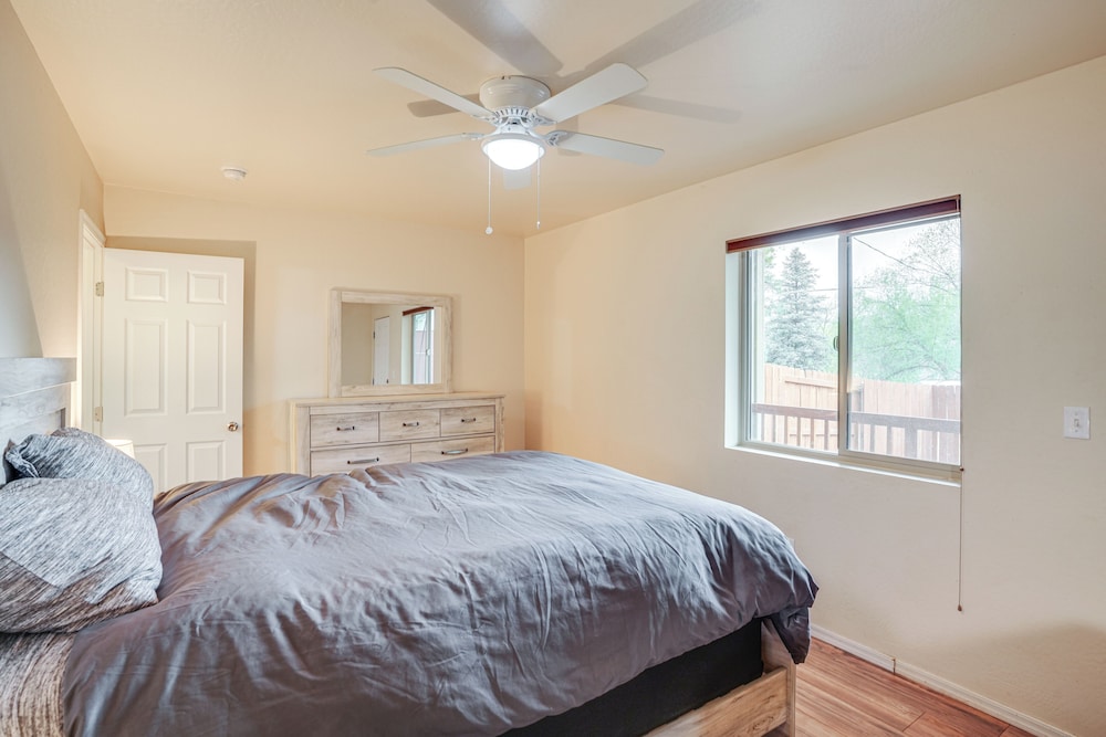 Walk to Downtown Prescott: Home w/ Fenced Yard!