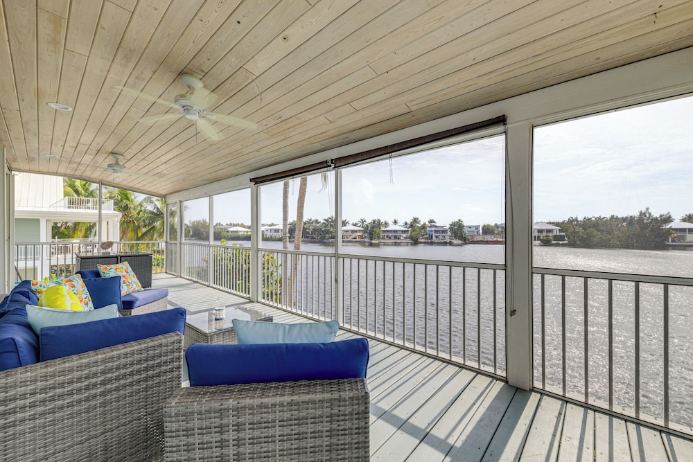 Waterfront Gem w/ Decks, Views & More in Key Largo