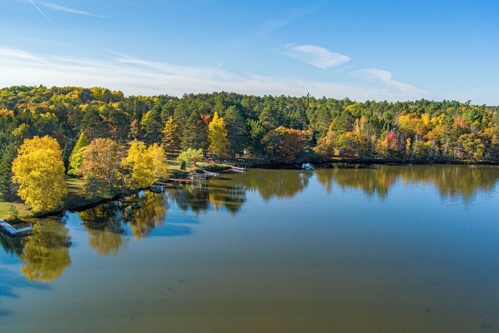 Fish Year-round: Riverfront Cottage in Rhinelander
