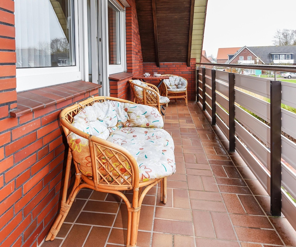 Gemuetliche Ferienwohnung mit Balkon in Bensersiel
