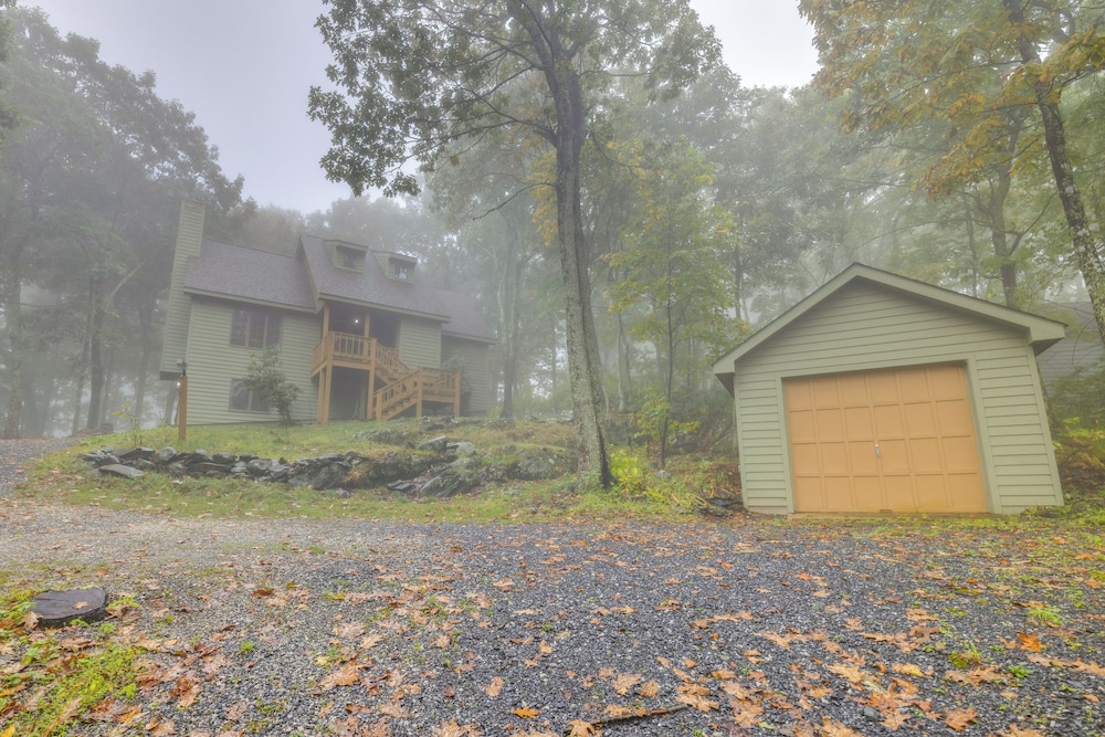 Game Room & Fire Pit: Wintergreen Resort Home! view 2
