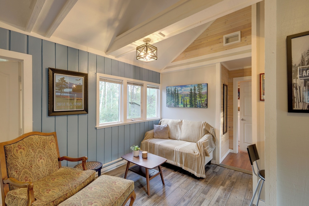 Near Payette Lake! Cabin w/ Outdoor Space