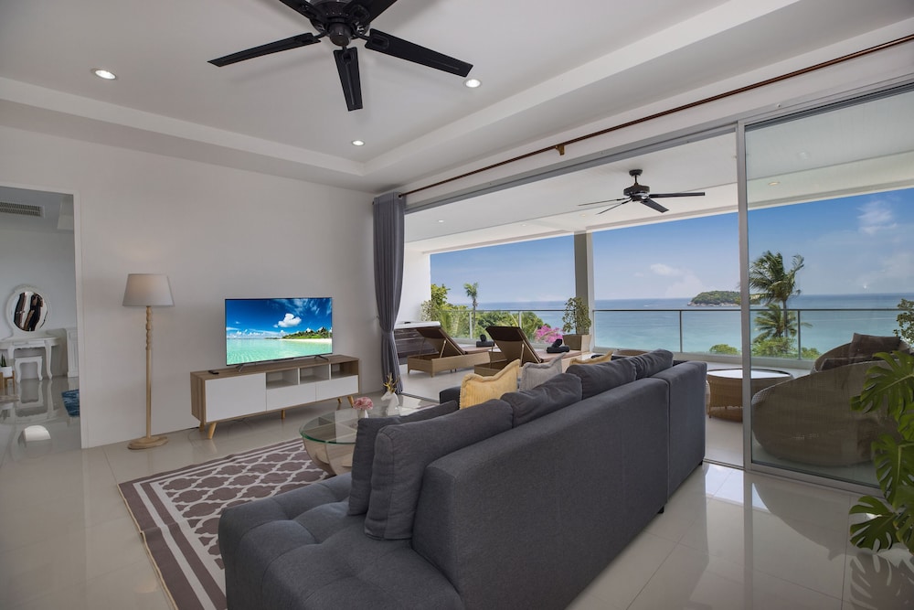 Ocean View Jacuzzi 3BR Kata Penthouse