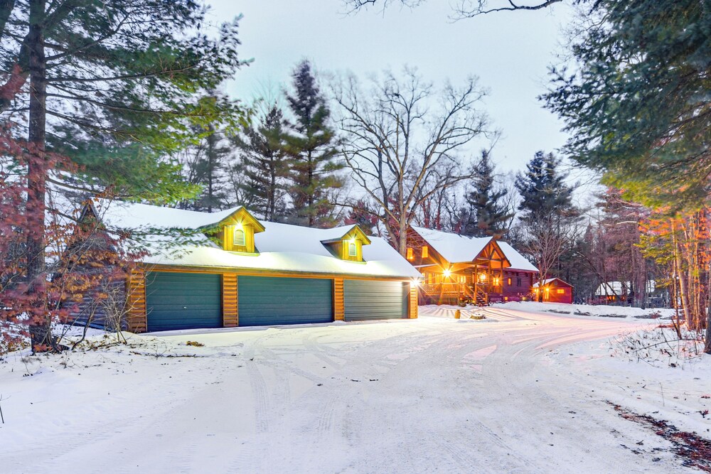 Lakefront Cabin w/ Sauna & Dock in Webster!