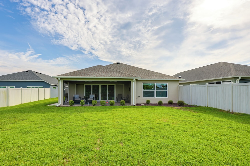 Golf Cart & Home Office: The Villages Retreat!