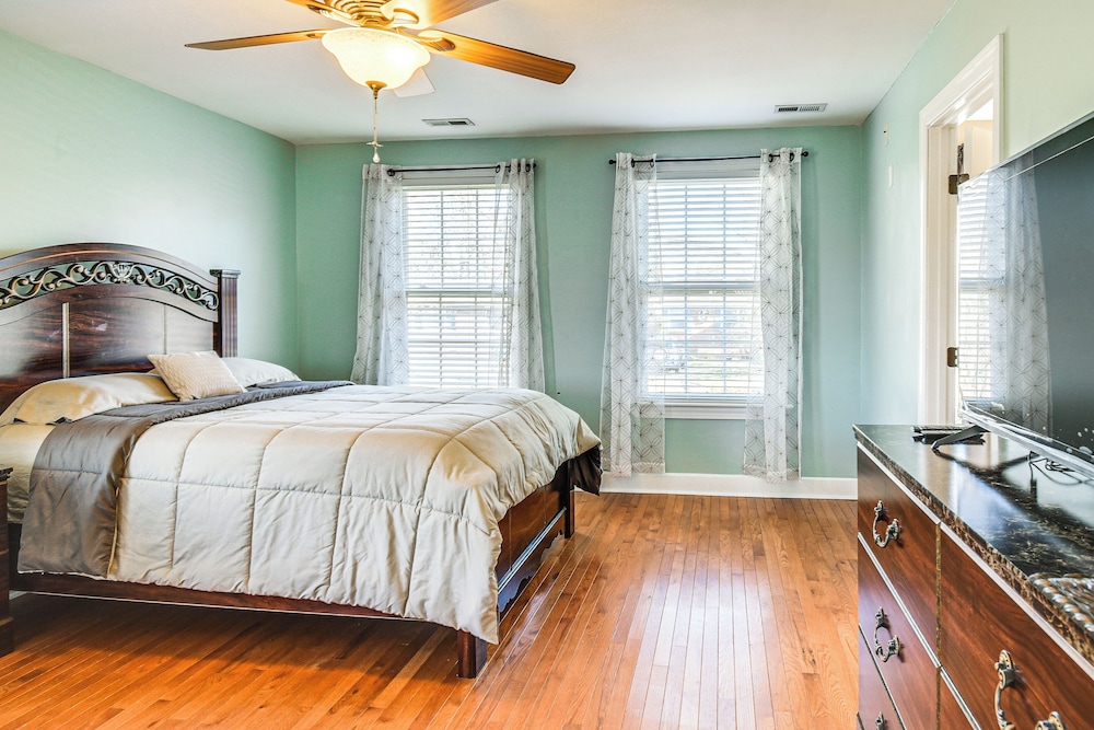 Waterfront Home w/ Dock & Yard in Hampton!