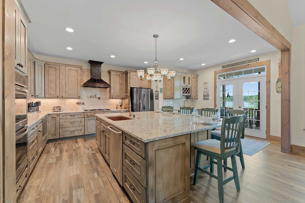 Spacious Waterfront Home on Lake Norman With Firepit, Views, and Dock Access
