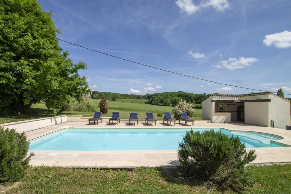 Villa Moundo 10p With Pool Nearby Monflanquin