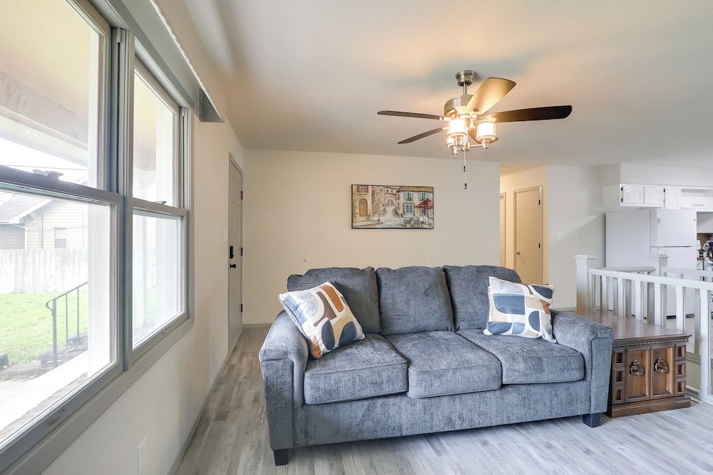 Group Getaway w/ Private Yard in Wichita!