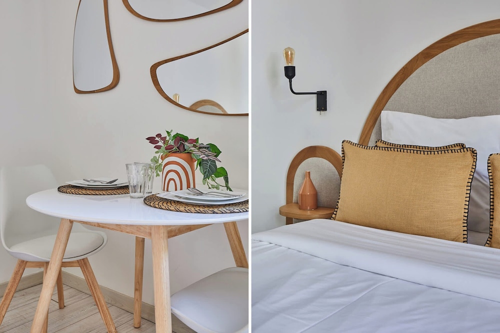 22 m2 Studio Located on the 6th Floor With Elevator: - 1 Bedroom With 140 cm Double bed - Television, Wifi - Equipped Kitchen - 1 Bathroom With Shower and 