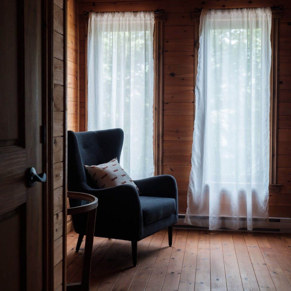 Chalet Bonheur -spa in Nominingue