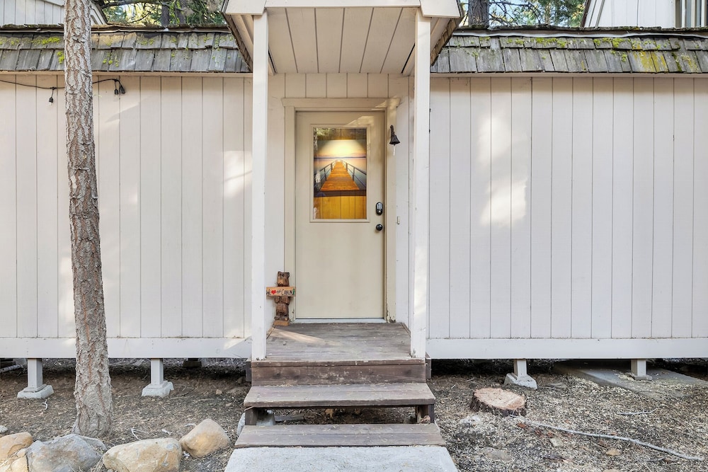A Frame Hideaway | Floor to Ceiling Windows in the Pines