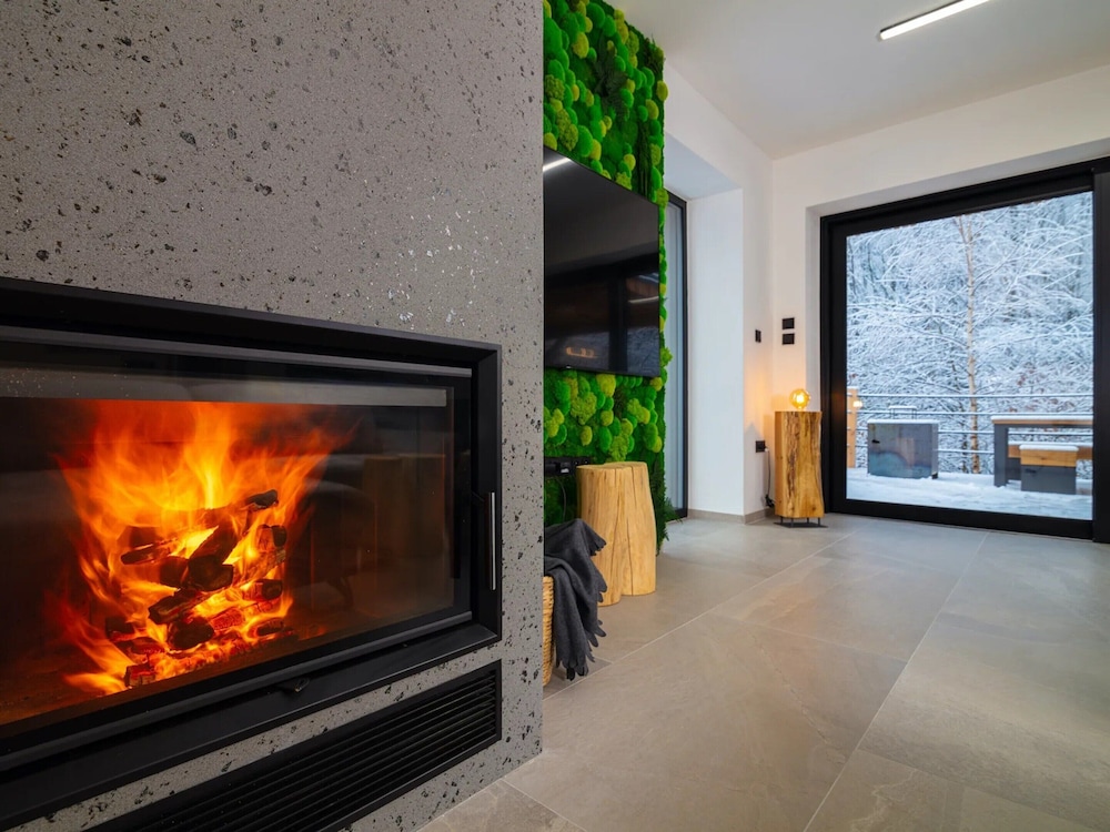 Villa in Celadna With Outdoor Cinema & Whirlpool