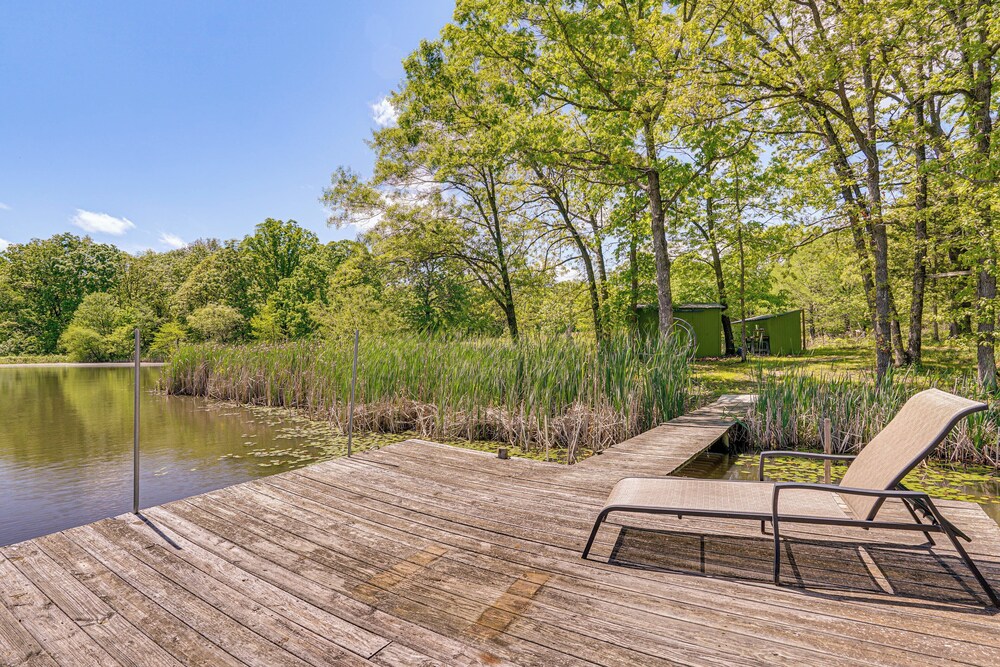 Historic Clark Cabin w/ Deck Fishing Pond Access - Property Image 33