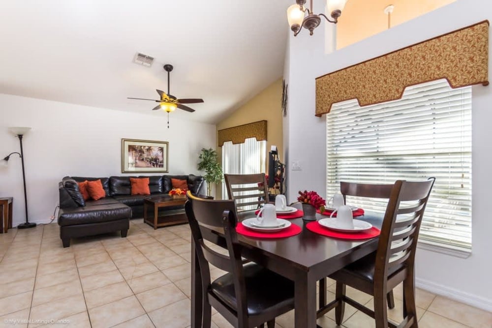 4bd Villa With Solar Heated Pool Near Disney No Resort Fee