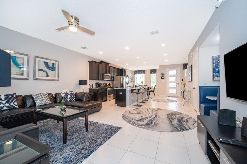 New! Modern Townhome Near Disney! Splash Pool, Resort W/waterpark-8206sa 3 Bedroom Townhouse