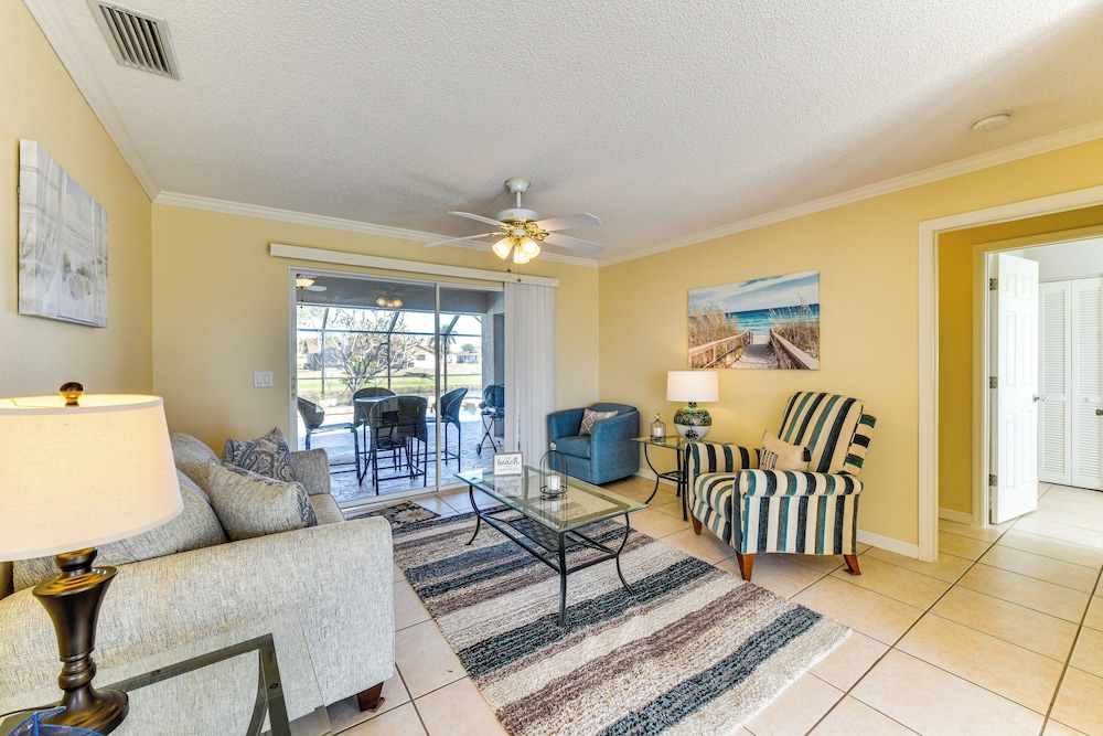 Canal-front Home in Rotonda West Near Golf + Beach