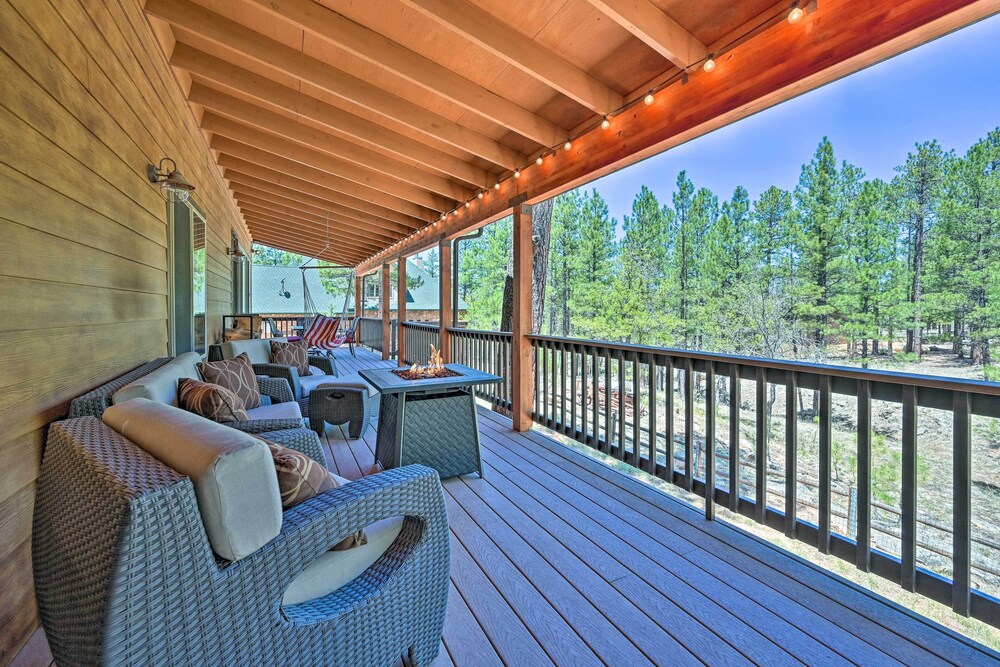 Bring a Pet: Happy Jack Cabin w/ Fire Pit! view 5