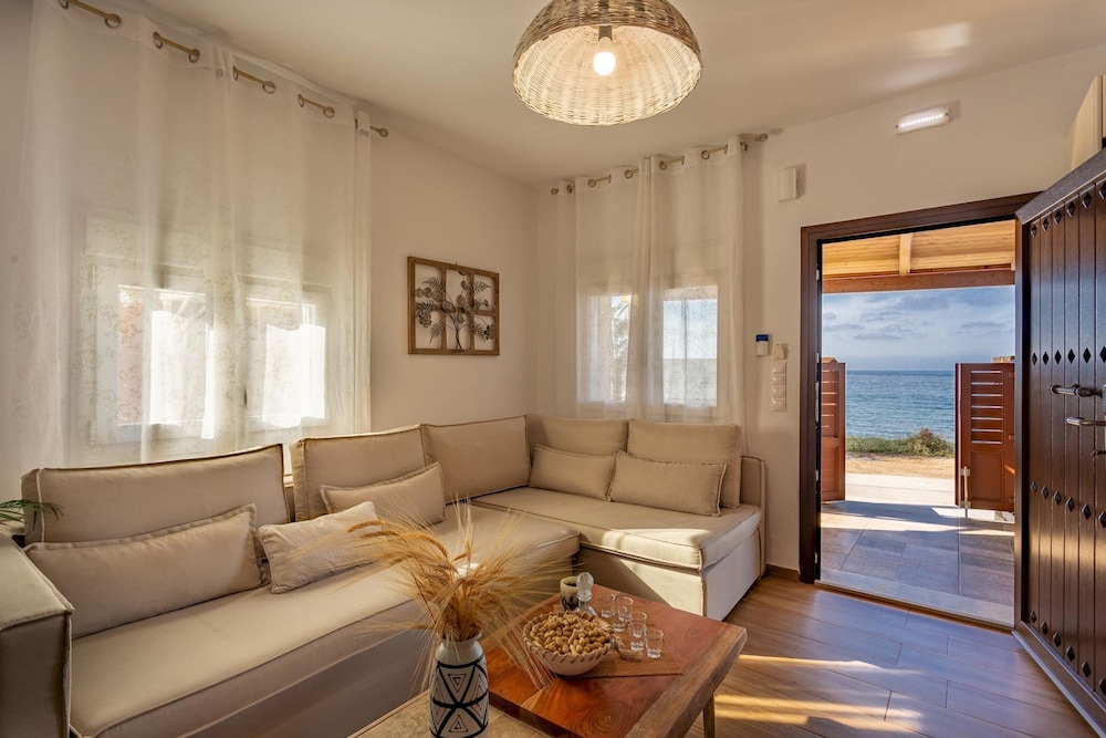 Thalassa Beachfront Villa With Private Pool