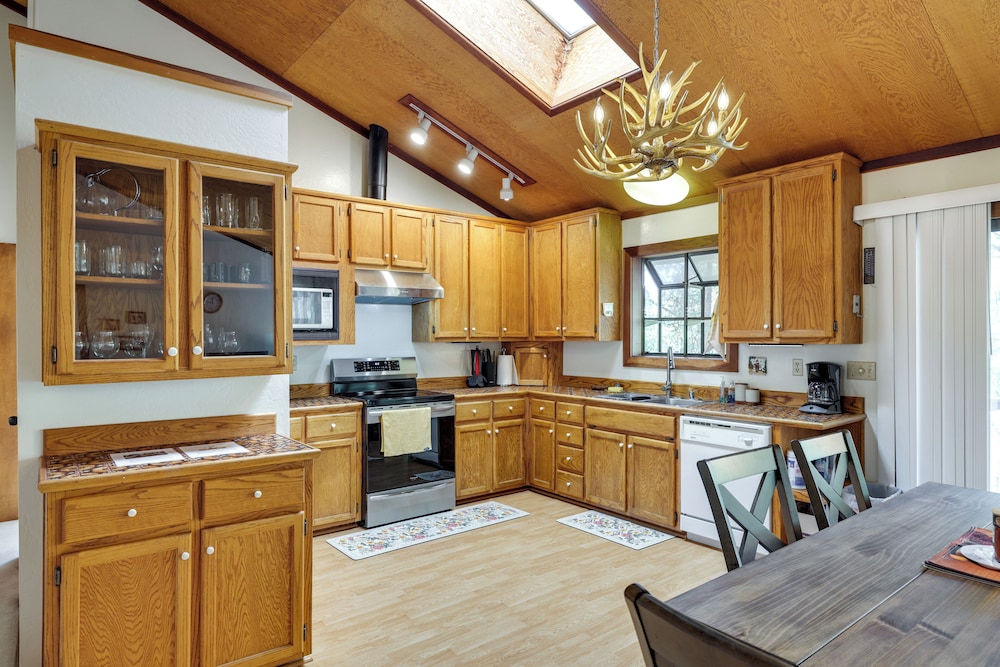 Deck & Gas Grill: Secluded Arnold Cabin Rental! view 3