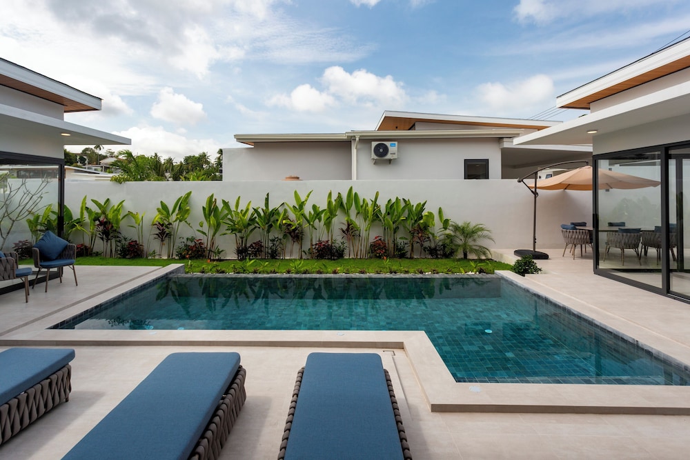 3BR Pool Villa withBBQ Near Beaches V279