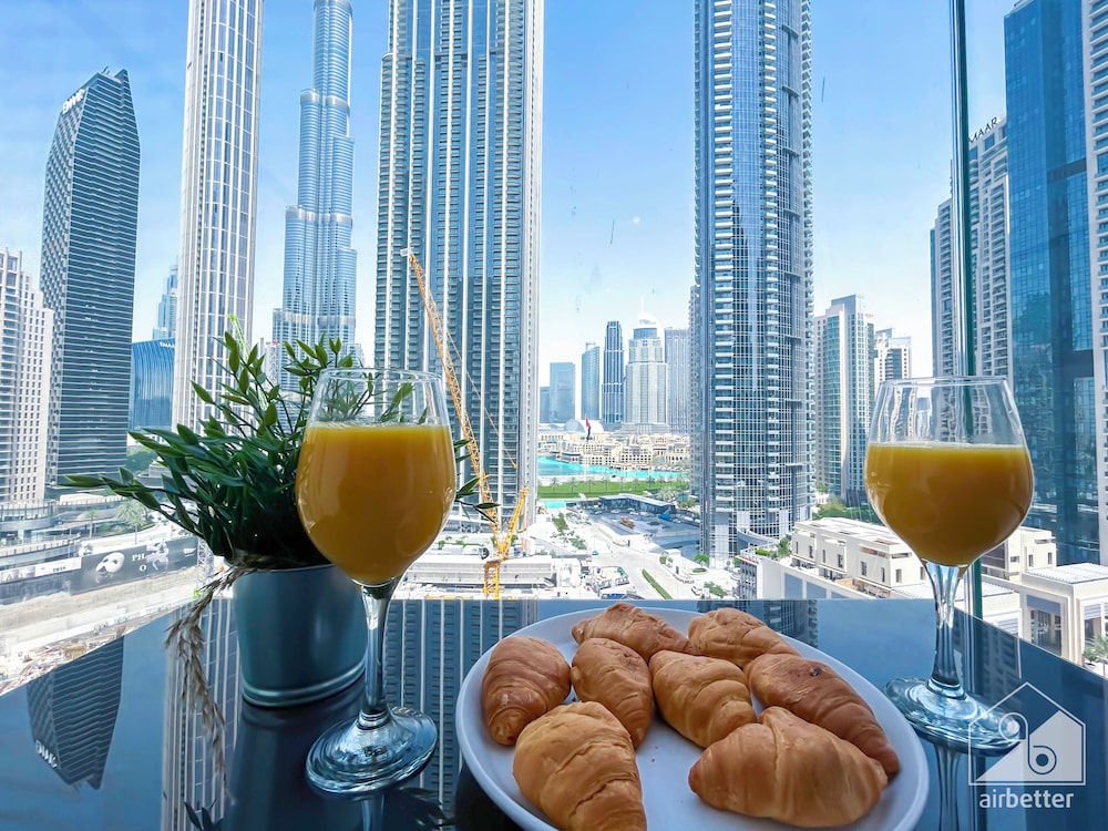 Luxury Burj Crown 4bedroom Balcony & Downtown View