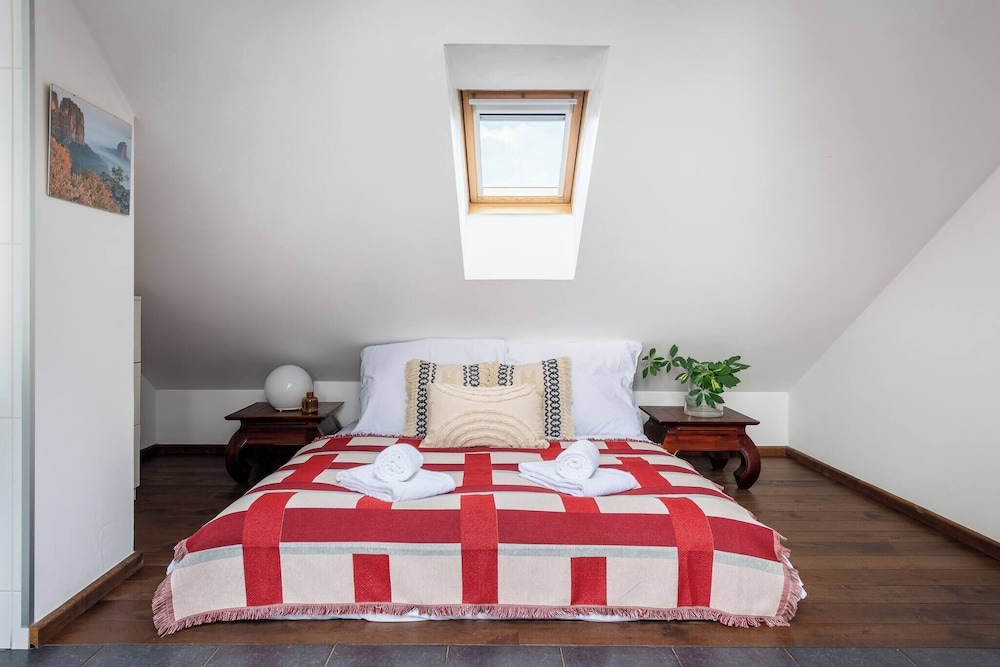 Charming Prague Apartment in Vršovice With Roof Terrace