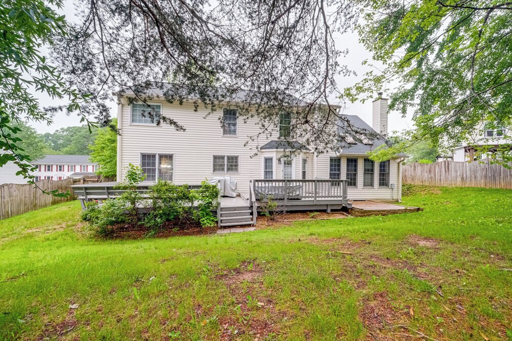 Family Retreat w/ Fenced Yard in Woodbridge!