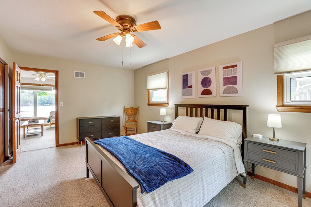 Dock + Views: Scenic Lakefront Escape in Harrison