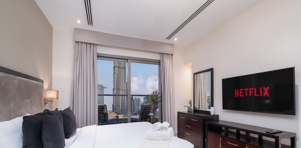 LUX  Burj Khalifa view Downtown Studio