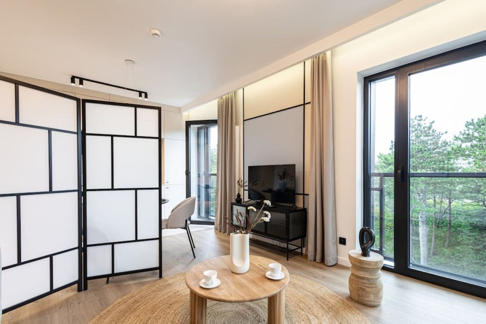 Sunrise Nowoczesny Apartament Widok na las i Morze
