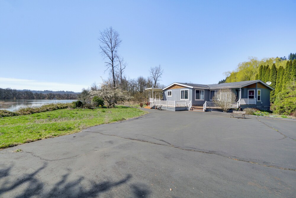 Fish, Swim & Hike: Waterfront Home in Longview!