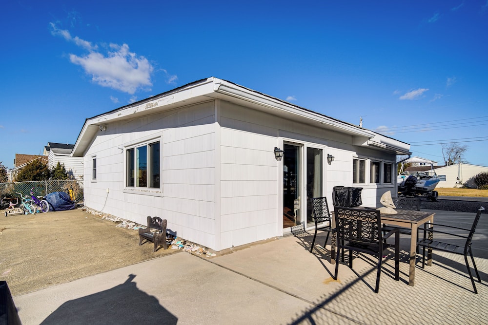 Canal-front Home w/ Dock in Little Egg Harbor!