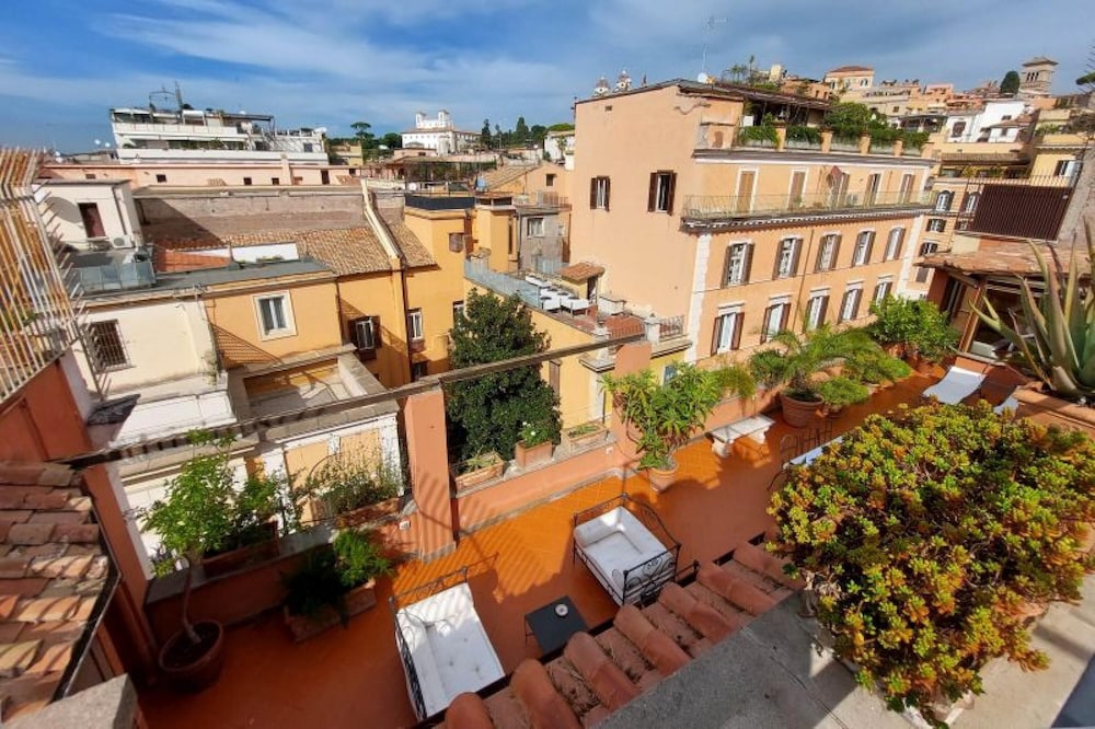 New La Colombaia a Perfect Spacious Rome Penthouse Just Steps From the Spanish Steps