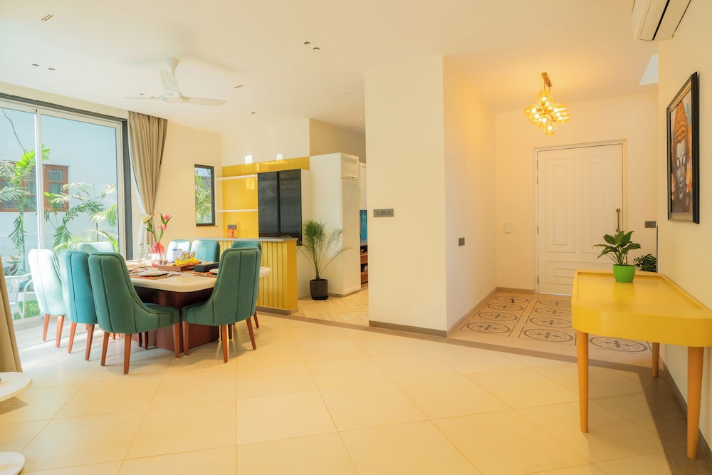 ELIVAAS Laguna Camellia | Luxe 4 BHK Villa Near Popular Beaches with Private Pool