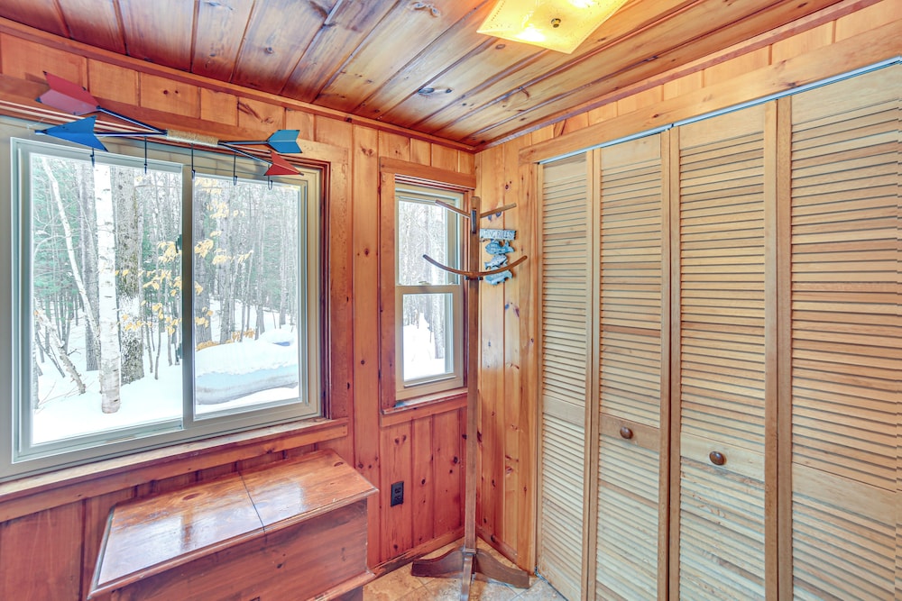 Ice Fish & Snowmobile: Riverfront Manistique Cabin