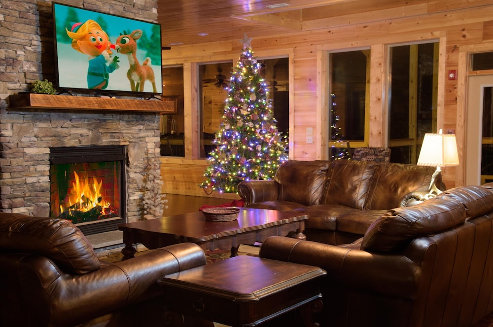 Breathtaking 14BR Cabin: Elevator Views Games Hot Tubs Galore, Billede 28