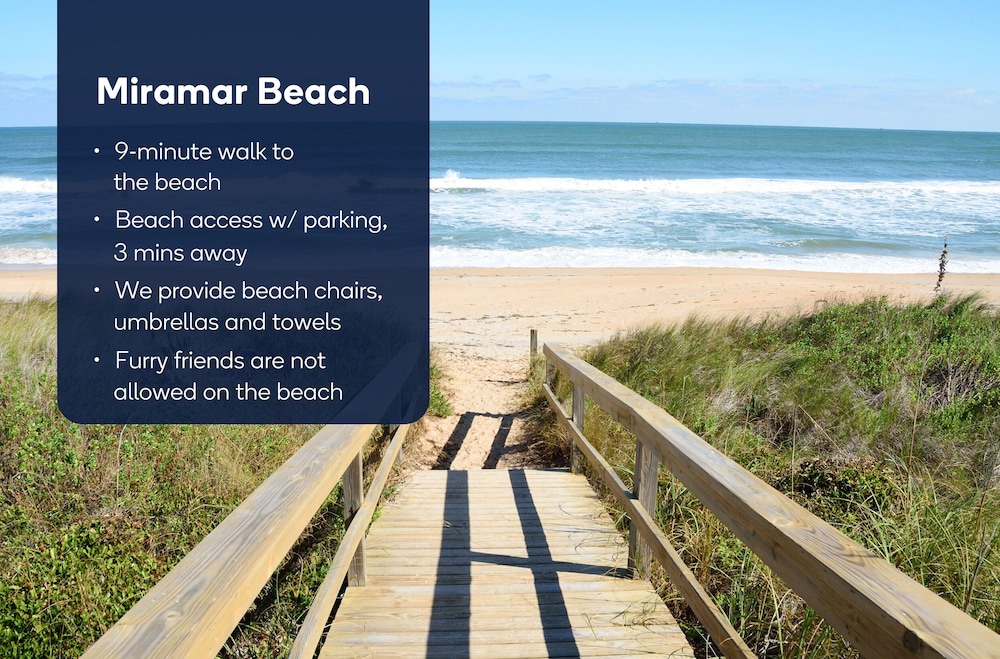 Miramar Beach Jewel Home With Private Backyard 4 Bedroom Home