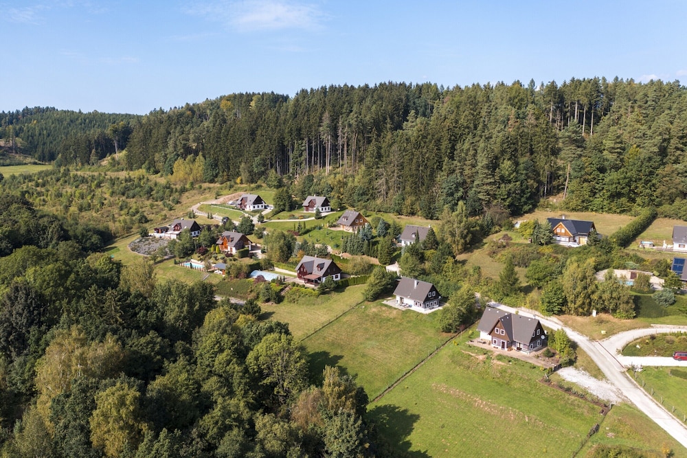 Villa in Czechia With Heated Pool & Mountain Views