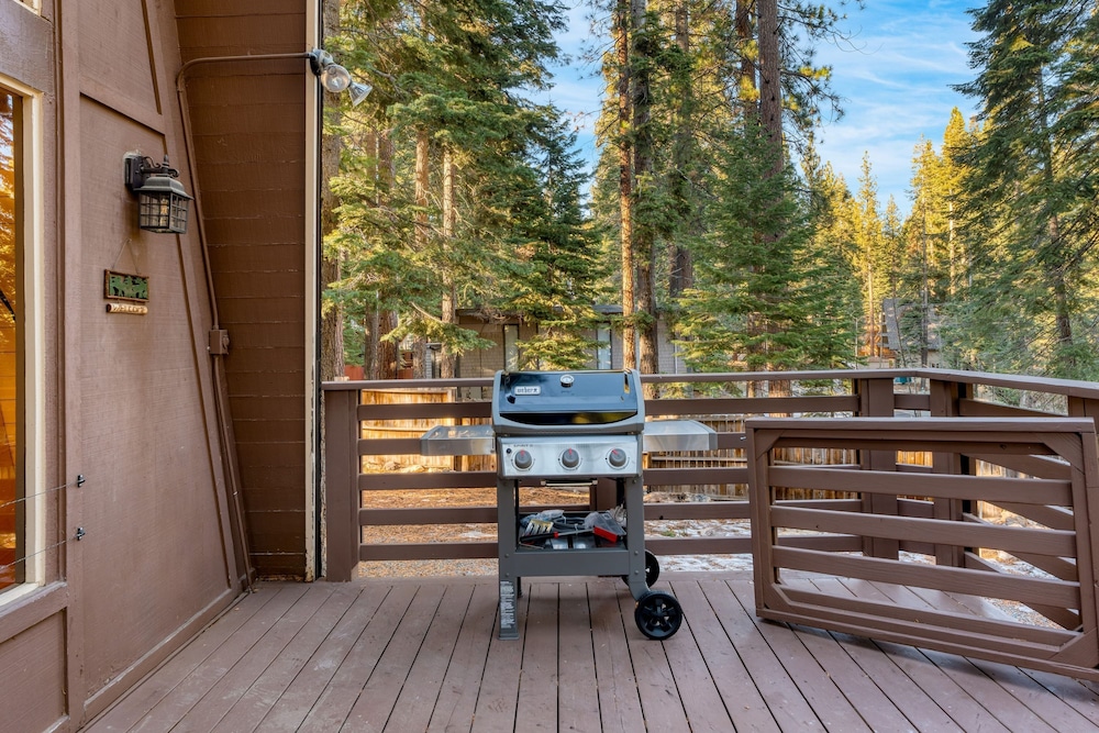 Lundy Bearden Serene Tahoe Retreat With Deck Fireplace and Forest Views