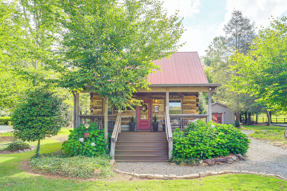 Hike, Leaf Peep & More: Sleek Cabin in Weaverville