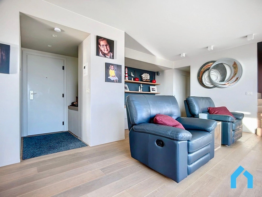 Duplex Apartment in Knokke by the Seawall