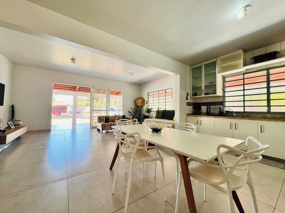 casa com piscina