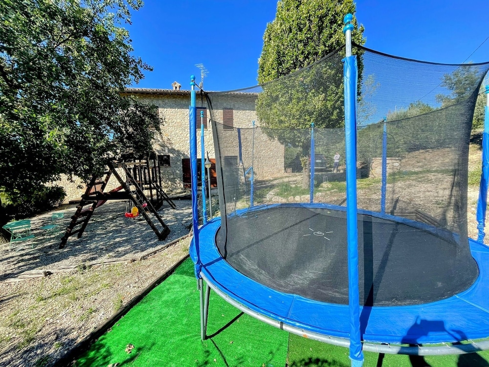 Detached Villa With Games Room, Pool, and Panoramic Views in San Damiano