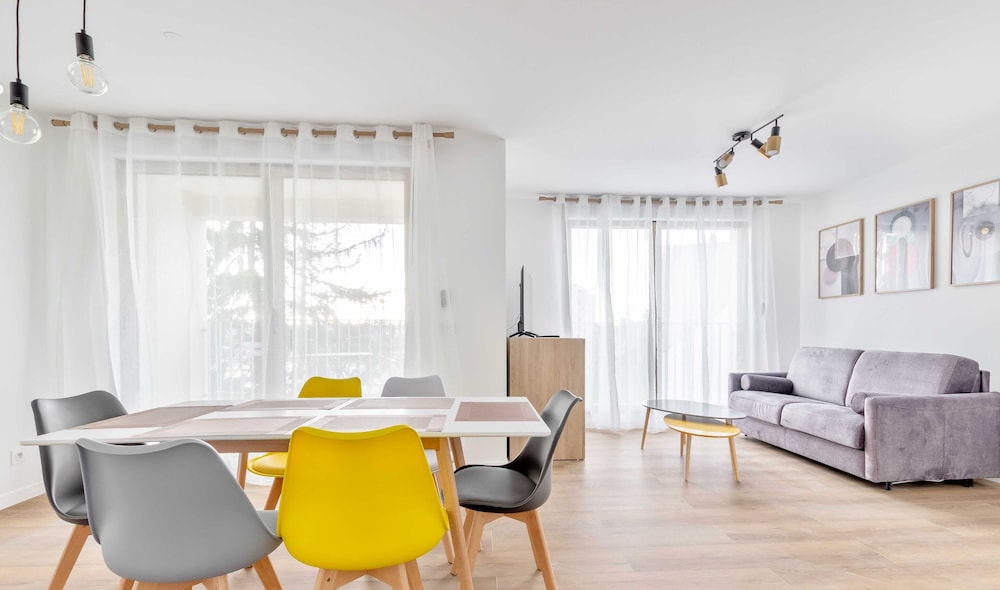 Pleasant apt With Balcony -6p-proche Disney/paris