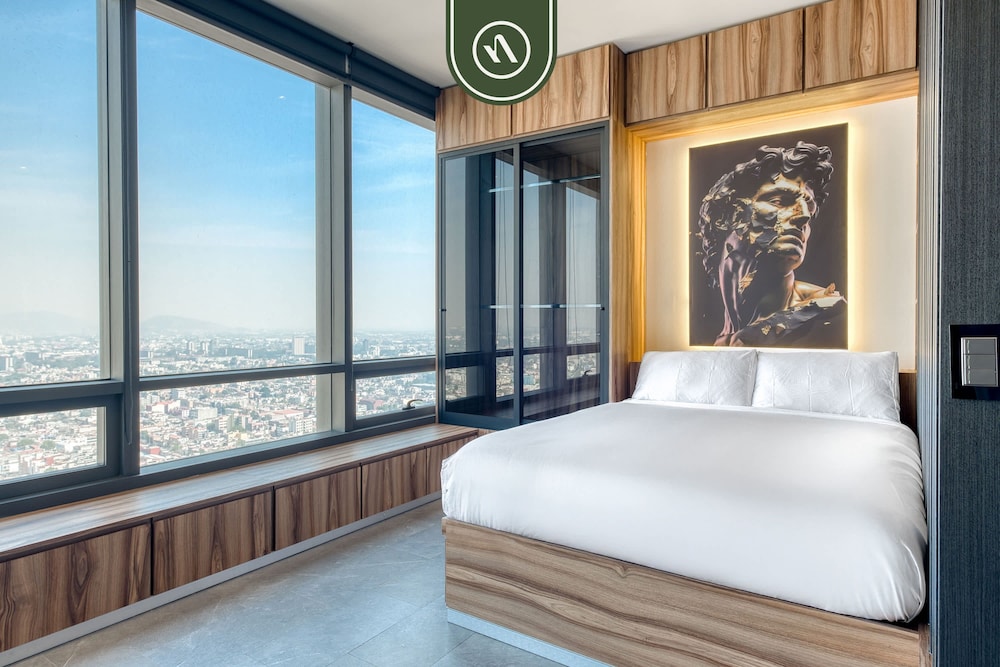 Luxury Studio - Pool - Revolution Monument View — Mexico City