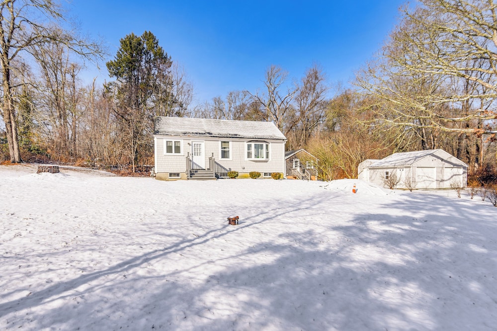 9 Mi to Beach: Home w/ Private Yard in Westport