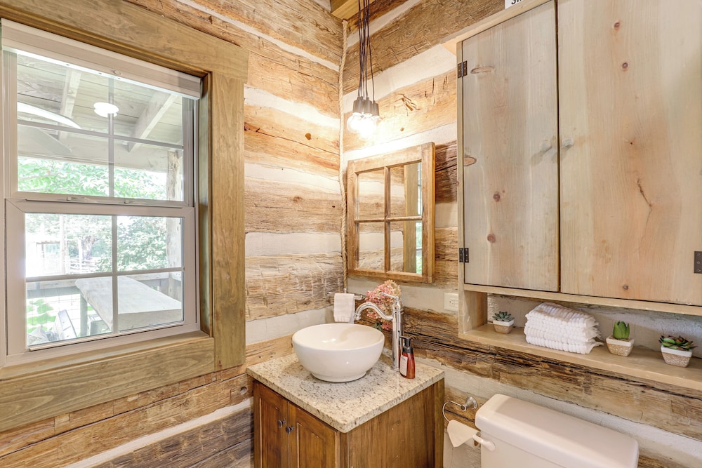 Hike, Leaf Peep & More: Sleek Cabin in Weaverville