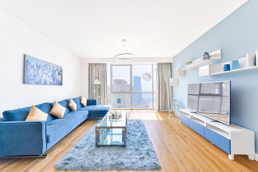 Luxury JBR - Al Fattan Full Sea View - Free Beach Resorts Access